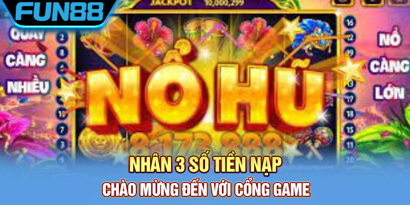 X3 Nạp tiền lần đầu